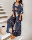 Luna Solar & Starry Sky Printed Pant Set
