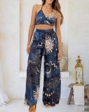 Luna Solar & Starry Sky Printed Pant Set