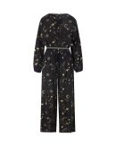 Starry Sky Print Casual Two-Piece Set