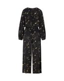 Starry Sky Print Casual Two-Piece Set