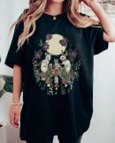 Cottagecore Enjoy Print Casual Oversized T-shirt