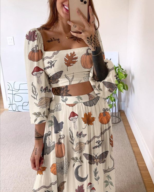 Witchery Things Funny Printed Skirt Set - Image 2